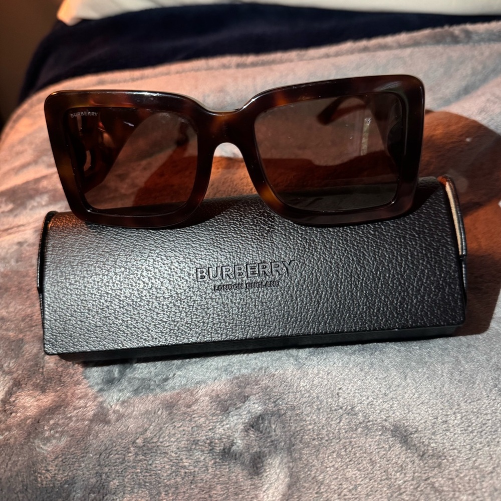 Burberry Women's Tortoise Shell Sunglasses